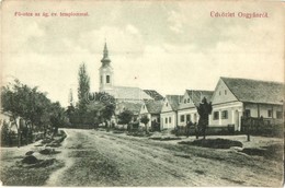 T2 1917 Osgyán, Ozdany; F? Utca, Ágostai Evangélikus Templom / Main Street With Church - Non Classificati
