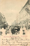 T2 Szabadka, Subotica; Kossuth Utca, Villamos / Street View With Tram - Non Classificati