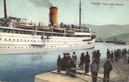 * T2/T3 Trieste, Molo Della Sanita / Port, Passenger Ship (Rb) - Non Classificati