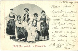 T2/T3 Seljacka Nosnja U Slavoniji / Croatian Peasant Costumes In Slavonia, Folklore  (EK) - Non Classificati