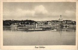 T2 Sofia G?zhajó Ercsinél / Hungarian Passenger Steamship In Ercsi - Non Classificati