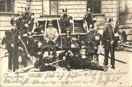 T2/T3 1914 München, WWI German Soldiers' Group Photo With Guns - Non Classificati