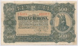 1923. 500K Nyomdahely Jelölés Nélkül T:III - Non Classificati