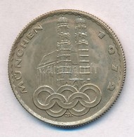 Csúcs Viktória (1934-1993) / KD 1972. 'München Olimpia' Jelzetlen Ag Emlékérem (16,34g/32,5mm) T:2 - Non Classificati
