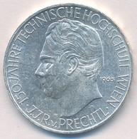 Ausztria 1965. 25Sch Ag 'M?szaki F?iskola - Bécs' T:1-,2 Austria 1965. 25 Schilling Ag 'Technical College - Vienna' C:AU - Non Classificati