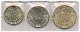 Jugoszlávia 1990. 10p-5D (6xklf) Forgalmi Sor M?b?r Tokban T:1-,2
Yugoslavia 1990. 10 Para - 5 Dinara (6xdiff) Coin Set  - Non Classificati