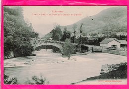 Cpa Cartes Postales Ancienne  -  URS - Le Pont Sur L'Ariège Et L'Usine - Andere & Zonder Classificatie