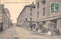 77-CHAMPAGNE-SUR-SEINE- RUE DES ECOLES - Champagne Sur Seine