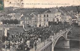 77-LA FERTE-SOUS-JOUARRE- FÊTES DU 28 AVRIL 1907, LES AMIS REUNIS DE LA FERTE-SOUS-JOUARRE - La Ferte Sous Jouarre