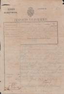 TELEG-238 CUBA SPAIN ESPAÑA. LG-1310. TELEGRAPH TELEGRAM TELEGRAMA CIRCA 1880. - Telegraph