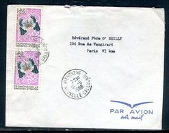 Nouvelle Calédonie - Enveloppe De Hienghene Pour Paris En 1968 - Ref J22 - Cartas & Documentos