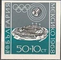 Summer Olympic Games  Mexico City - Bulgaria / Bulgarie 1968 Year -  Block  MNH** - Zomer 1968: Mexico-City