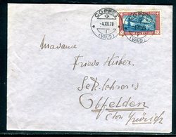 Suisse - Enveloppe De Coppet En 1929 , Affranchissement Plaisant - Ref J29 - Poststempel