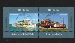 Österreich 2013:  Block "Attersee"  Gestempelt(siehe Foto/Scan) - 2011-2020 Unused Stamps
