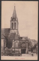 Cergy - 95 - L'église - CP Dos Divisé - Non écrite - Éditions A. Breger Frères - Cergy Pontoise