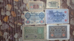 Lot Geldscheine Deutsches Reich - Colecciones