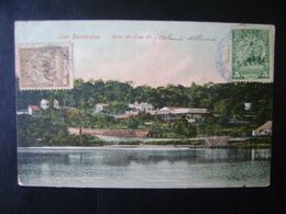 PARAGUAY - POSTCARD FROM THE LAKE HOTEL IN SAN BERNARDINO IN THE STATE - Paraguay