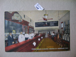 MEXICO - POSTCARD "CENTRAL CAFE C. JUAREZ, S.G.GONZALEZ PROP." IN THE STATZ - Cafés