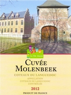 Etiket Etiquette - Vin - Wijn - Cuvée Molenbeek - Coteaux Du Languedoc 2012 - Languedoc-Roussillon