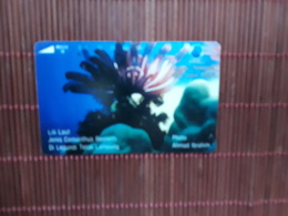 Phonecard Indonesia Sea Life Used - Indonesien