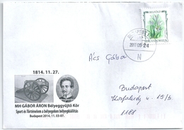 B1731 Hungary Fauna Plant Flower Special Cover - Brieven En Documenten