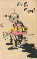 Illustrateur Sauvage, Mé Fas Caga, Homme Sur Un Pot De Chambre - Altre Illustrazioni