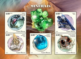 Guinea Bissau. 2018 Minerals. (501a) - Minéraux
