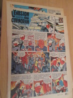 CLI718  REVUE TINTIN ANNEES 60/70 / RECIT COMPLET EN 5/6 PAGES 3 FEUILLES BERNARD PRINCE L'EVASION DU CORMORAN - Bernard Prince