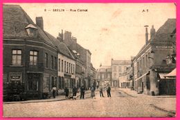 Seclin - Rue Carnot - Belle Animation - Animée - Confection Chaussures - A.T. - 1907 - Seclin