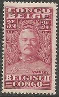 Belgian Congo - 1928 Henry Morton Stanley 3f50 MH *    SG 156  Sc 126 - Ungebraucht