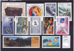 ANDORRE Lot 1999 Faciale N**  C270 - Collections