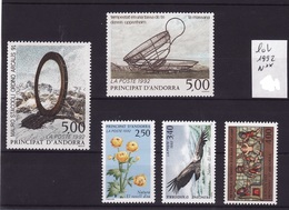 ANDORRE Lot 1992 Faciale N**  C278 - Collections