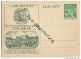 Postkarte Berlin - 100 Jahre Oberpostdirektion - Für Berliner Währungsgeschädigte - Postales - Nuevos