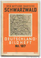 Nr. 107 Deutschland-Bildheft - Der Mittlere Badische Schwarzwald - Otros & Sin Clasificación