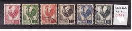 ALGERIE Serie 1944-45 Obli C351 - Collections, Lots & Séries