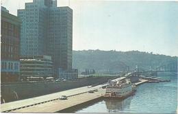 X3114 Cincinnati - KDKA TV Building - Chaperon Boat - Barche Boats Bateaux / Viaggiata 1959 - Cincinnati