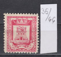 35K66 / Italy 1945 - Local Issues , Castiglione D'Intelvi Coat Of Arms , Italia Revenue Fiscaux Steuermarken Fiscal - Ortsausgaben/Autonome A.