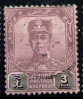 JOHORE 1910 - From Set Used - Johore