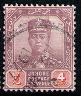 JOHORE 1919 - From Set Used - Johore