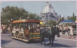 CPM - DISNEYLAND - HORSE-DRAWN STREETCAR - Edition US - Disneyland