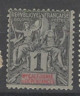 Nuova Caledonia - Occupazione Francese - 1892 - Nuovo/new MH - Allegoria - Mi N. 38 - Nuovi