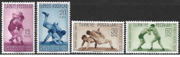 Turchia - 1949 - Nuovo/new MH - Sport - Mi N. 1231/34 - Ongebruikt