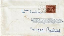 Portugal , 1954 , Chacim  Postmark ,medieval Knigth Stamp - Postmark Collection