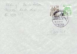 Germany - Mi-Nr 1037/1038 FDC # Zählnummer 490 Beide Marken (O1582)- - 1971-1980