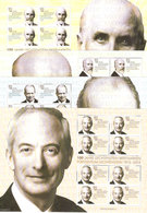 Liechtenstein 2012  100 Years Of Liechtenstein Stamps: Princes Minisheets Mi 1618-21, MNH(**) - Unused Stamps