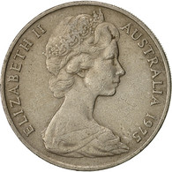 Monnaie, Australie, Elizabeth II, 20 Cents, 1975, TTB, Copper-nickel, KM:66 - 20 Cents