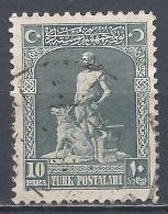 Turkey 1926. Scott #634 (U) The Legendary Blacksmith And His Gray Wolf - Gebruikt