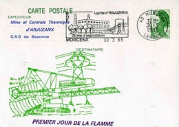 Entier Postal De 1984 Sur CP Avec Timbre "1,70 Liberté De Gandon" Et Repiquage Commémoratif - Cartes Postales Repiquages (avant 1995)