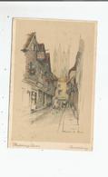 CANTERBURY  BUTCHERY LANE (MARJORIE C BATES ILLUSTRATION) - Canterbury