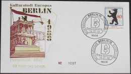 BERLIN 1988 Mi-Nr. 800 FDC - 1981-1990